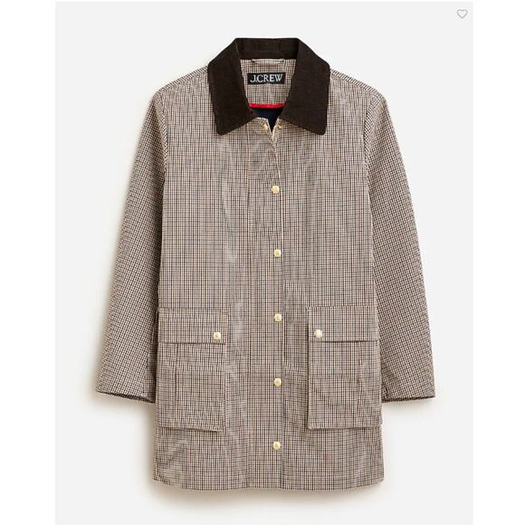 J. Crew Heritage Barn Jacket in Harrington Plaid Size Large Style BT816 - Picture 1 of 9